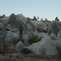 Photo de Turquie - Lunaire Uçhisar en Cappadoce